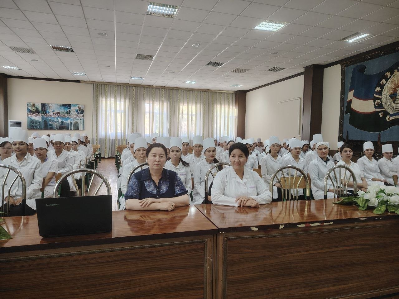 “Yoshlarning ma'naviy-axloqiy holatiga salbiy ta’sir ko‘rsatuvchi huquqbuzarlik, giyohvandlik, axloqsizlik kabi muammolarni bartaraf etishning samarali yo‘llari” mavzusida targ‘ibot tadbiri o‘tkazildi