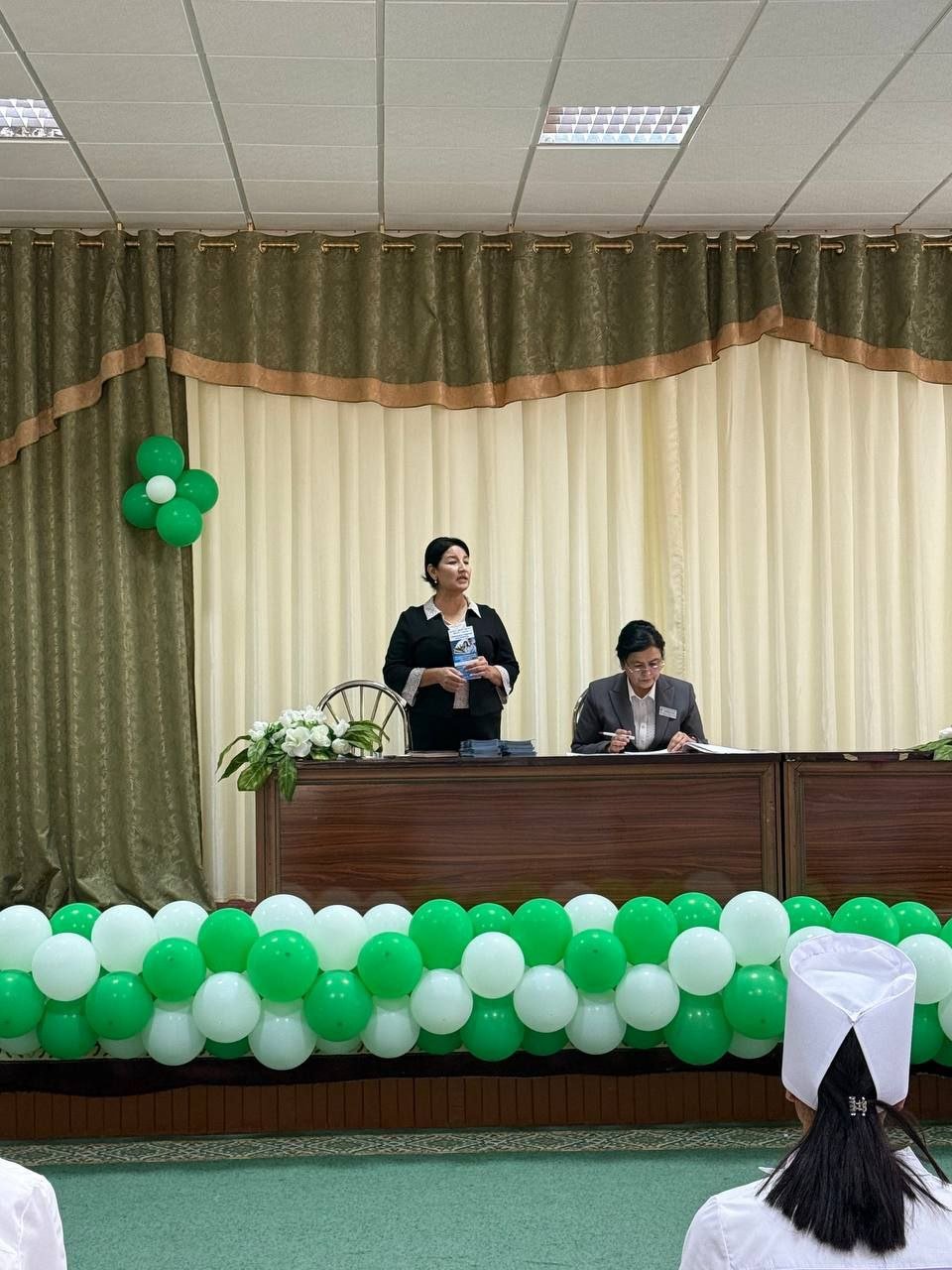 Germaniya tibbiyot akademiyasi" ochilishi munosabati bilan texnikum 1-kurs oʻquvchilari uchun yigʻilish