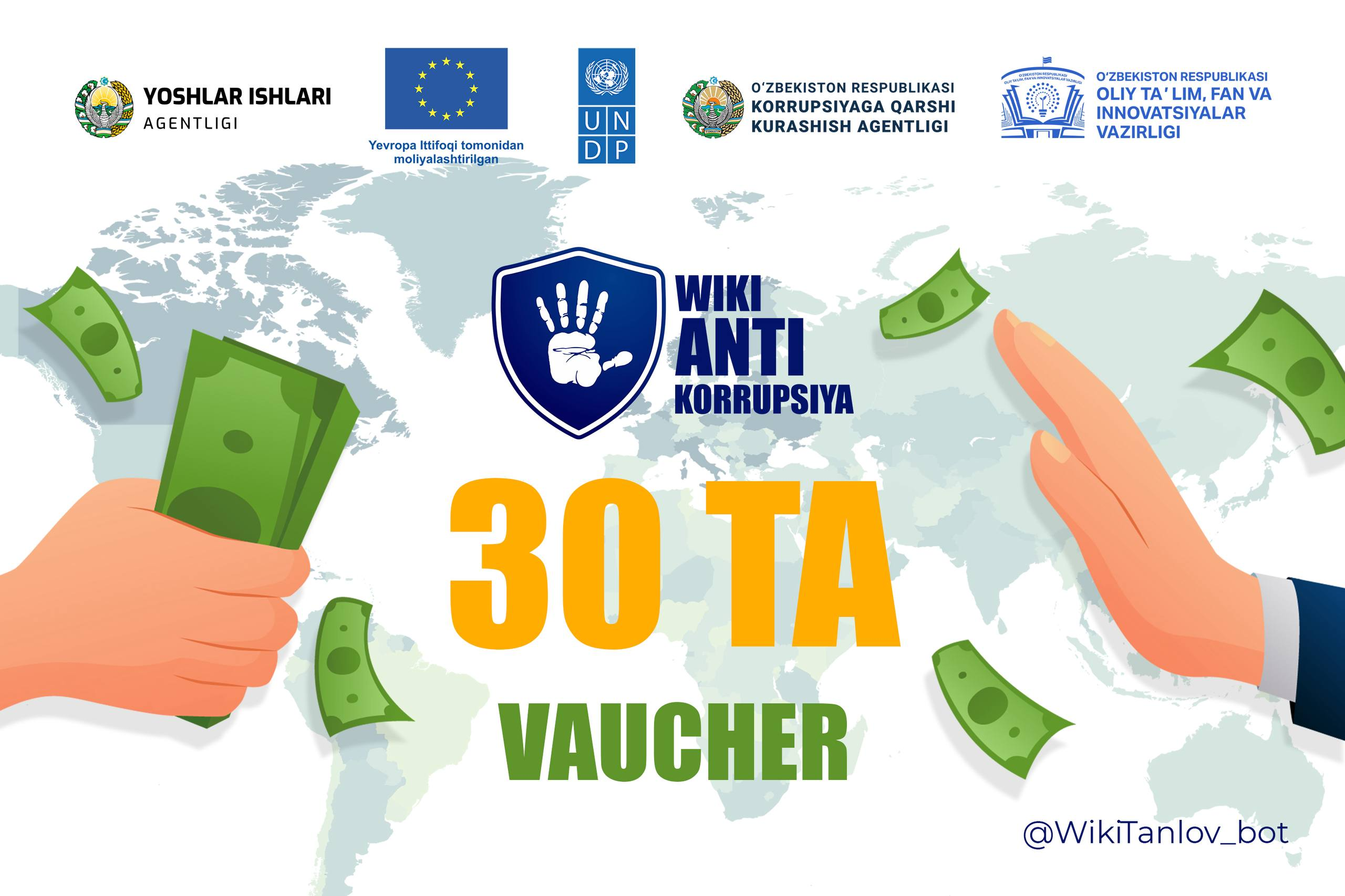 CEFR yoki Milliy sertifikat imtihonini bepul topshirish imkoniyati!