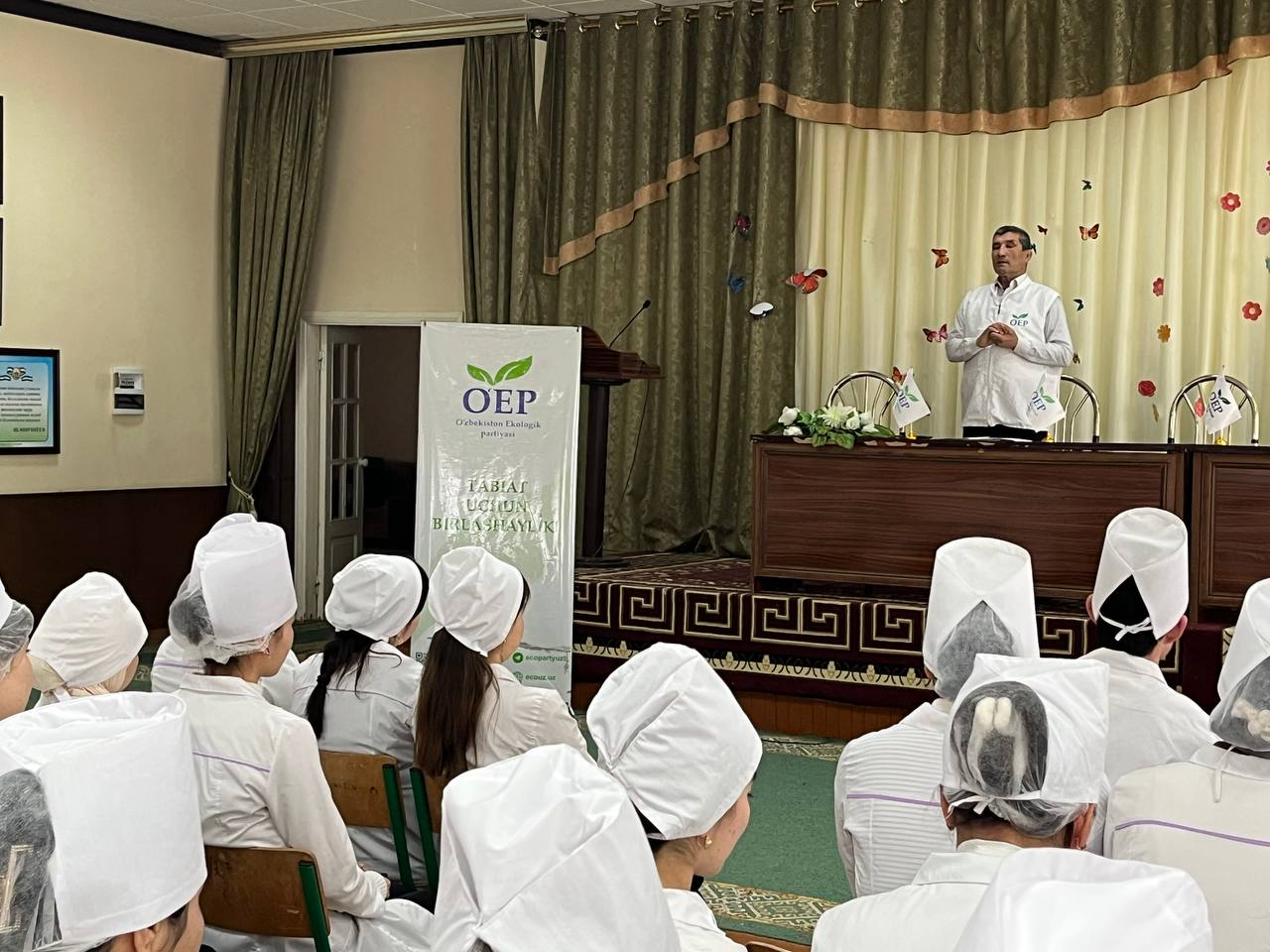 Urganch Abu Ali ibn Sino nomidagi Jamoat salomatligi texnikumida 3-mart – Xalqaro o‘rmonlar kuni munosabati bilan “Ekologik sana” mavzusida davra suhbati bo‘lib o‘tdi