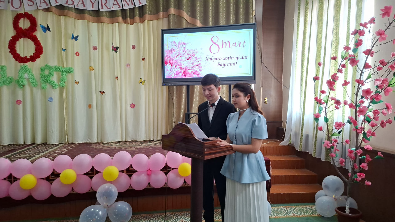 8-mart – Xalqaro xotin-qizlar kuni bayrami nishonlandi